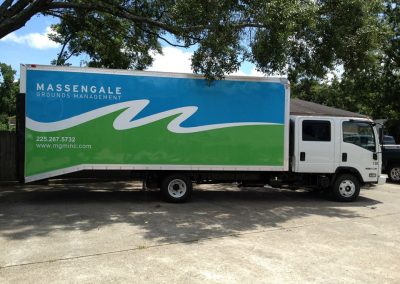 Massengale Delivery Truck Wrap