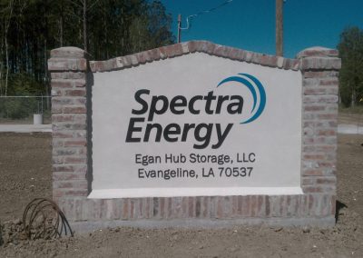 Spectra Energy Custom Exterior Signs