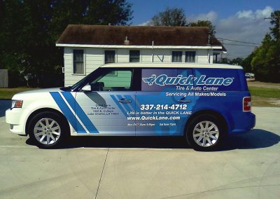 QuickLane Vehicle Wrap