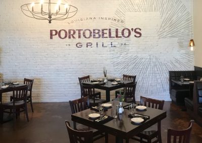 Portobellos Grill Brick Wallcovering